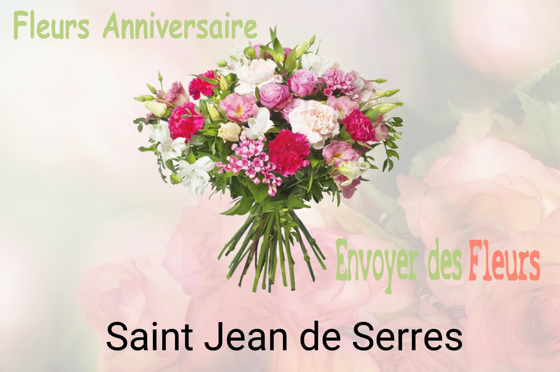Bouquet de fleurs d’anniversaire livré à Saint-Jean-de-Serres